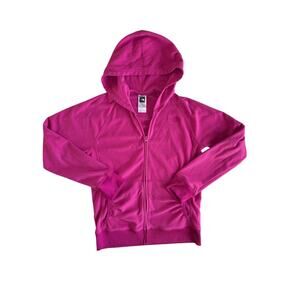 The North Face Girls Fleece Jacket with Hood in Pink - Size Girls XL